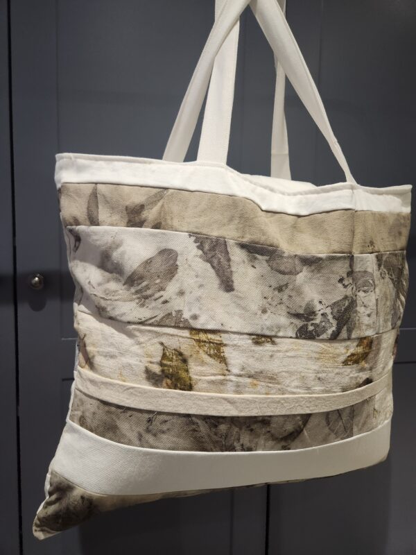 Botanical Printed Reversible Bag - Off-cut pieces of fabric (CCB1) Printed.March2024
