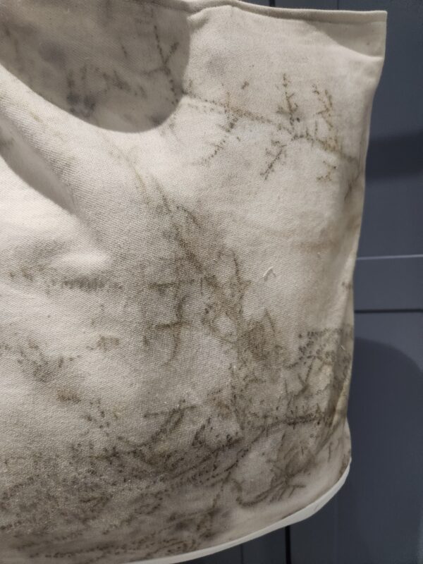 Botanical Printed Reversible Bag - Off-cut piece of fabric (CCB3) Printed.March2024 - Image 5