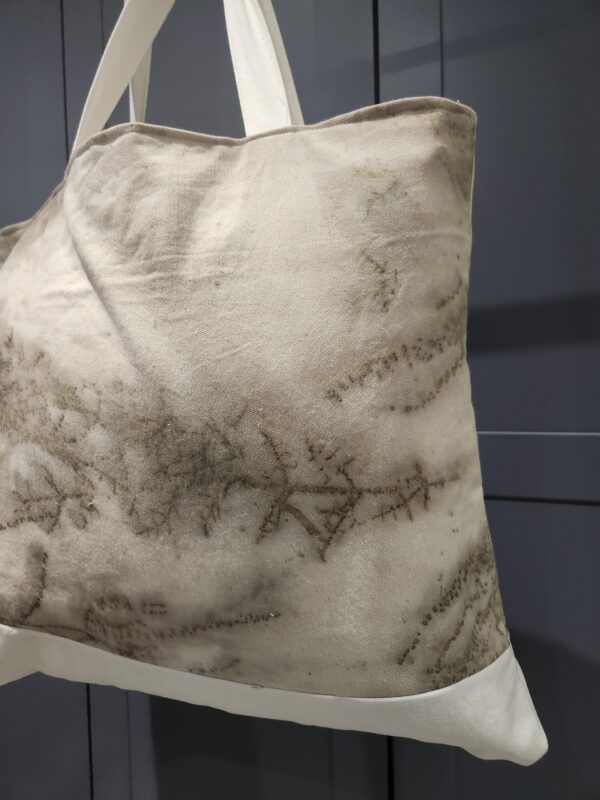 Botanical Printed Reversible Bag - Off-cut piece of fabric (CCB3) Printed.March2024 - Image 7