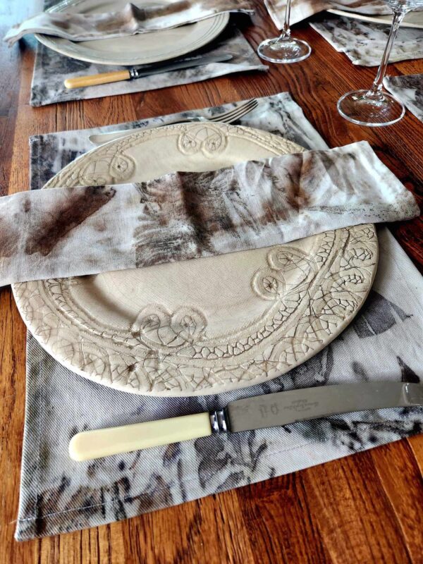 Botanical Printed Cotton Serviettes (CS) Print2.March2024