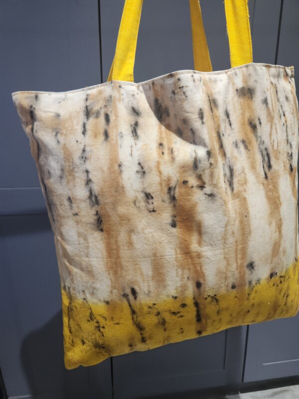 Hand-painted Reversible Bag – Abstract (Y1) Painted.March2024 - Image 4